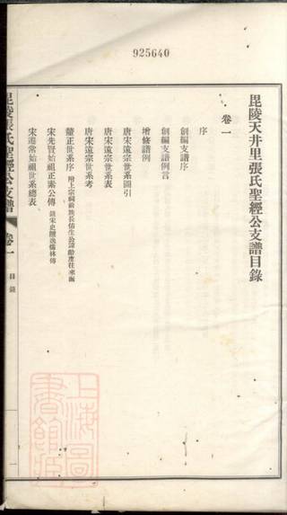 族谱预览