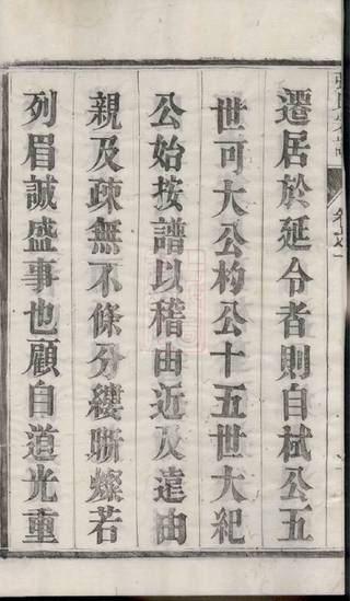 族谱预览