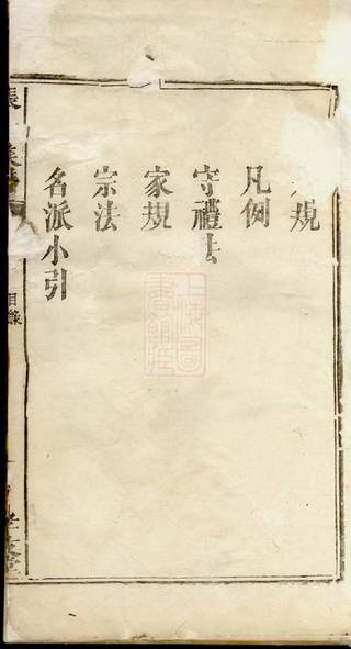 族谱预览