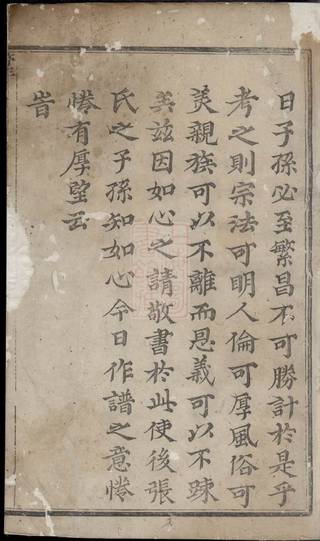 族谱预览