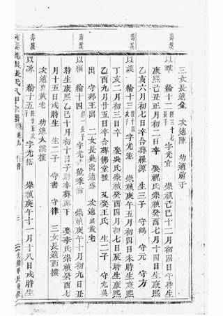 族谱预览