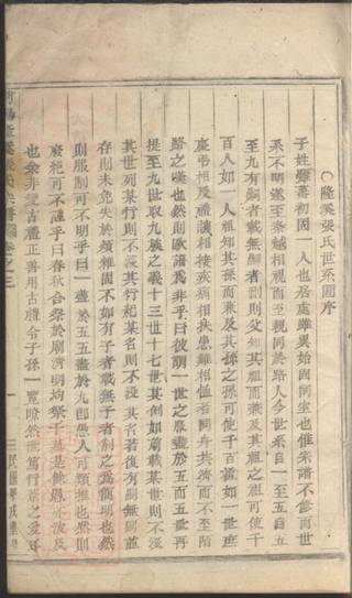 族谱预览