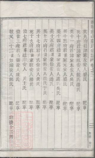 族谱预览