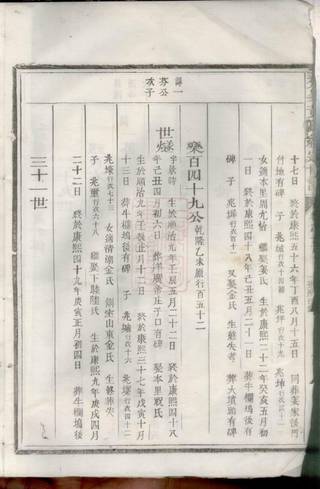 族谱预览